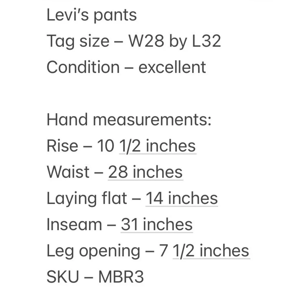 Levi's Mens XX Cargo Straight Camo Pants W28 L32 Meas: 28x31